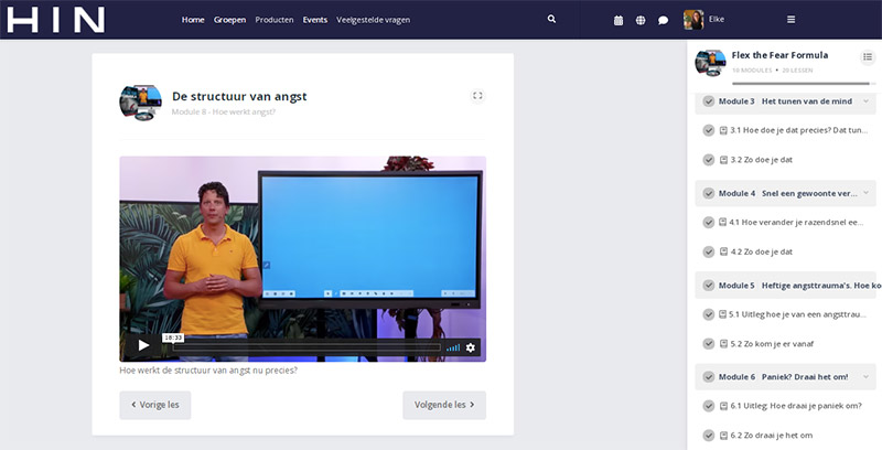 Cursus angst - Flex the Fear van Edwin Selij